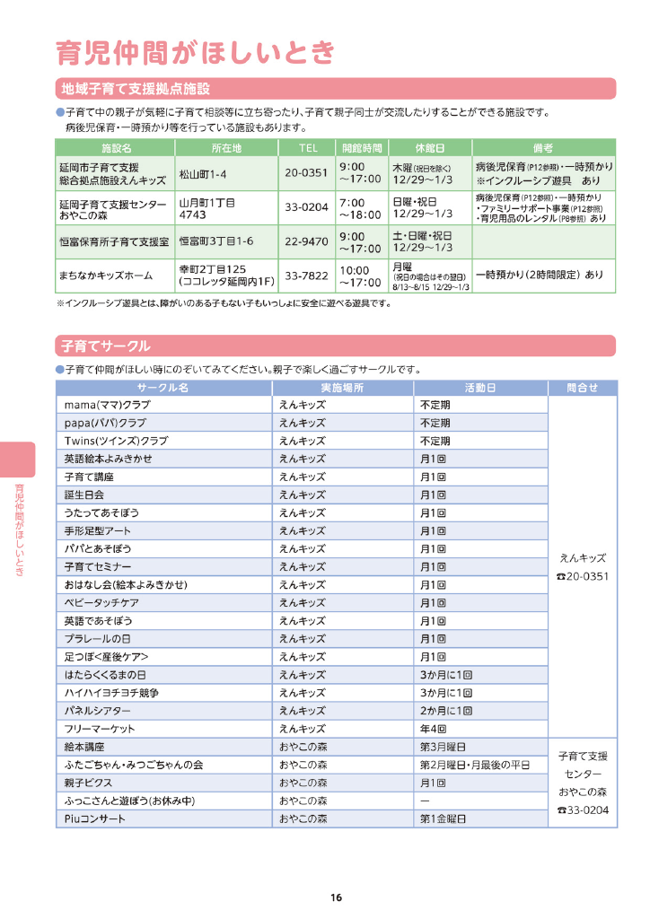 子育てガイド ページ19